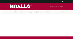 Desktop Screenshot of koallo.ca